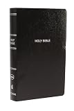NKJV, Gift and Award Bible, Leather-Look, Black, Red Letter, Comfort Print: Holy Bible, New King James Version