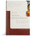 KJV Super Giant Print Dictionary & Concordance