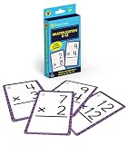 Carson Dellosa 54 Multiplication Flash Cards, Flashcards Covering All Times Table Facts Through 12, Math Games for Kids 8-12, 3rd Grade Mathematics and Up