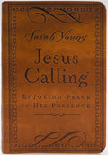Jesus Calling, Small Brown Leathersoft, with Scripture References: Enjoying Peace in His Presence (A 365-Day Devotional)
