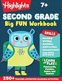Second Grade Big Fun Workbook: Second Grade Curriculum Workbook for Kids, Practice Math, Reading, Writing, Spelling, Science and More