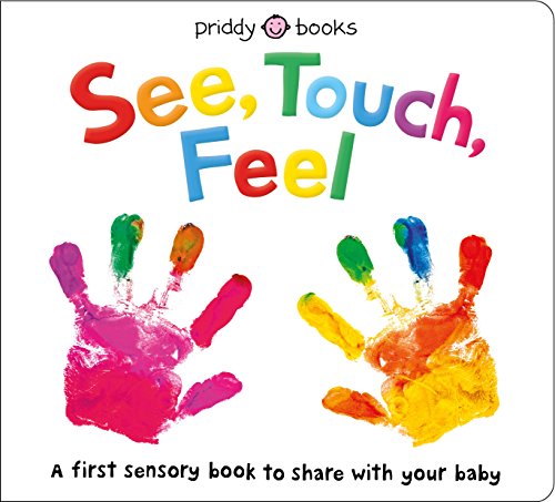 See, Touch, Feel: A First Sensory Book — Illustrated (Board book)