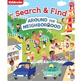 Search & Find: Around the Neighborhood – Hidden Object Picture Puzzle Book for Kids | Boost Focus, Vocabulary & Observation Skills | Screen-Free Travel Game Activity Book for Toddlers