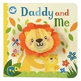 Daddy and Me - Children's Finger Puppet Board Book, Ages 1-3