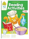 School Zone Reading Activities 1-2 Workbook: 64 Pages, 1st Grade, 2nd Grade, Comprehension, Comparing, Contrasting, Evaluating, Ages 6 to 8 (I Know It! Book Series)