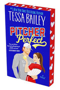 Pitcher Perfect: A Spicy Fake-Dating Sports Romance of a Playboy Hockey Rookie and the Disciplined Softball Pitcher Completely Immune to His Charms cover