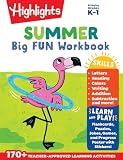 Summer Big Fun Workbook Bridging Grades K & 1: First Grade Prep Workbook, Kindergarten to 1st Grade Summer Learning with Letters, Reading, Writing, Math and More (Highlights Summer Learning)