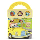 CoComelon Wheels on the Bus: 3-Button Sound Board Book for Babies and Toddlers, Ages 1-4