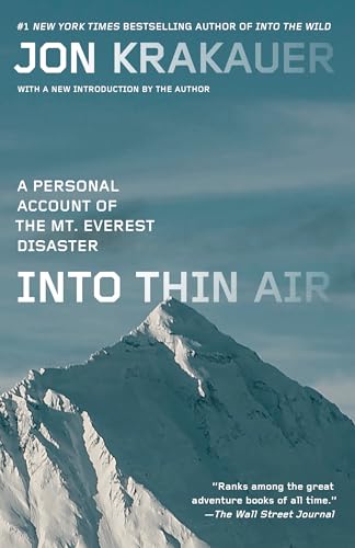 Into Thin Air: A Personal Account of the Mt. Everest Disaster cover