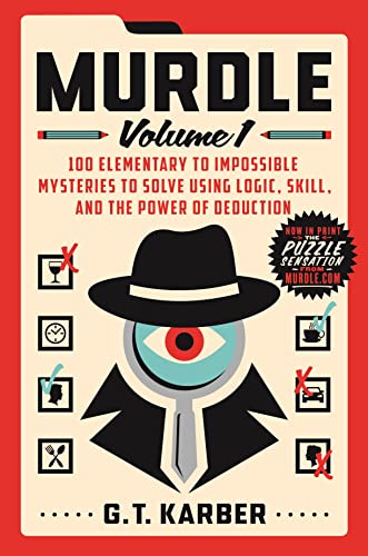 Murdle: Volume 1 cover — ISBN 9781250892317