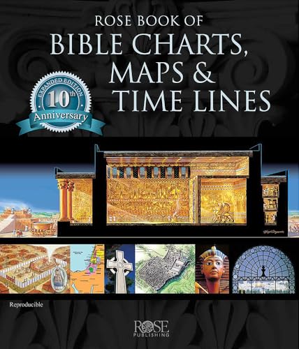 Rose Book of Bible Charts, Maps and Time Lines cover — ISBN 9781596360228