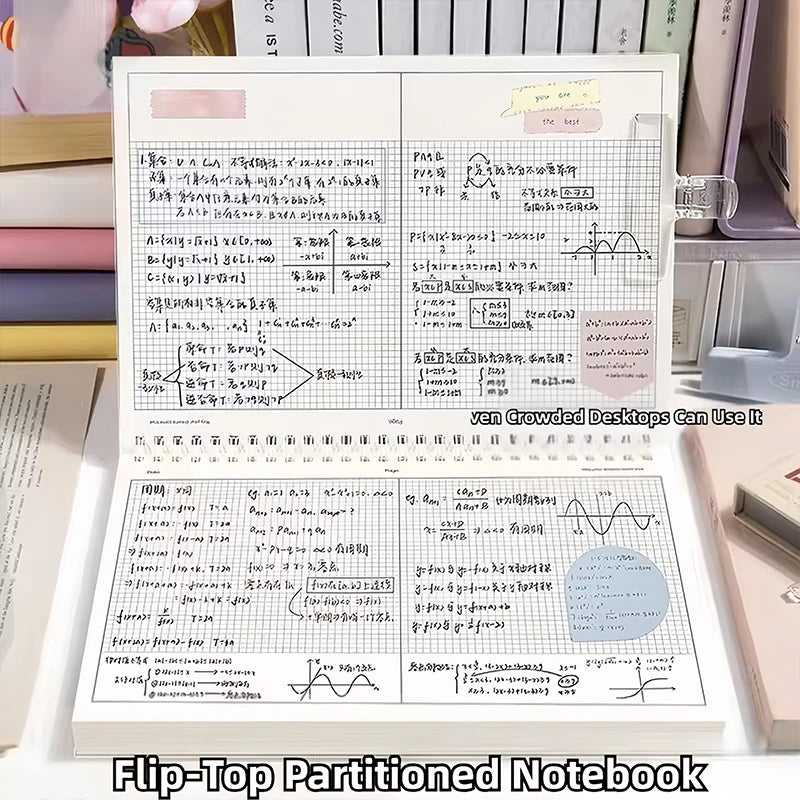 B5 Divided Spiral Planner Notebook