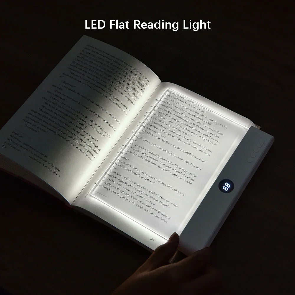 Rechargeable Flat Panel Reading Light with Timer