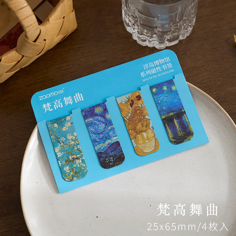 Museum Art Magnetic Bookmark Set