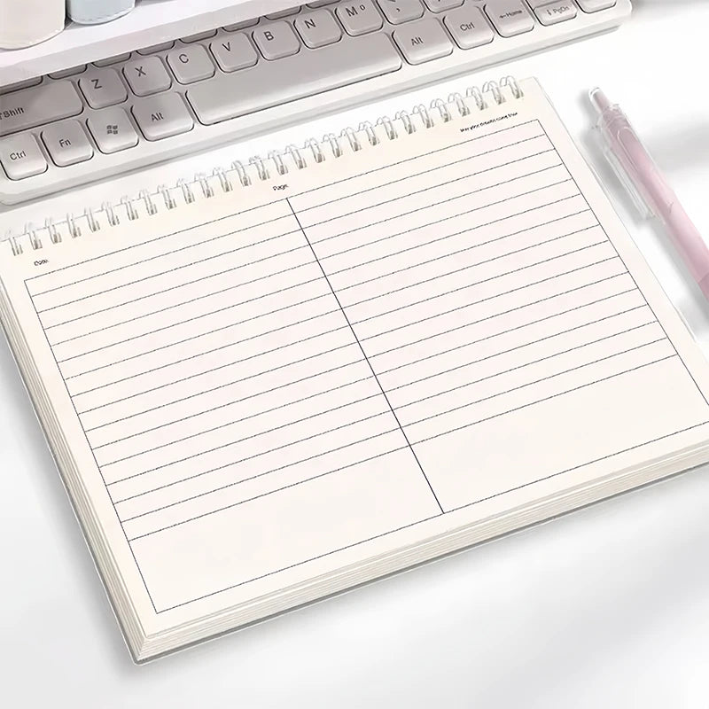 B5 Divided Spiral Planner Notebook