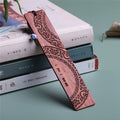 Chinese Style Redwood Sandalwood Bookmark Business School Commemorative Gift Crescent Bookmark Best Gift for Book Lover