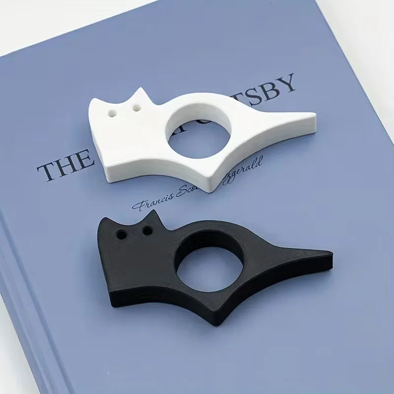 1Pc Cat Thumb Book Page Holder Bookmark Cute cartoon animal reading stand auxiliary tool school supplies gift bookmark