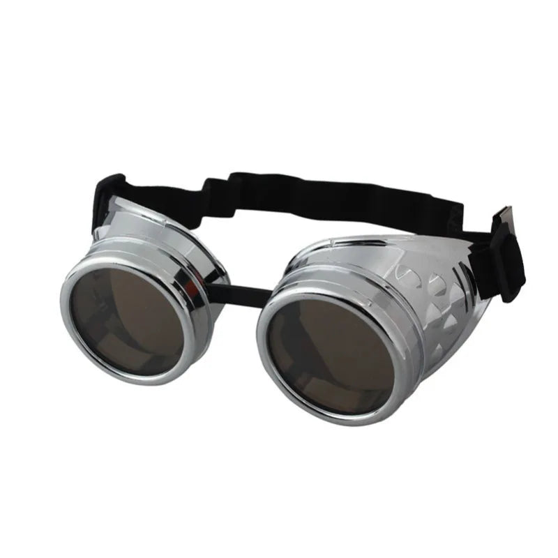 Round Steampunk Cosplay Sunglasses