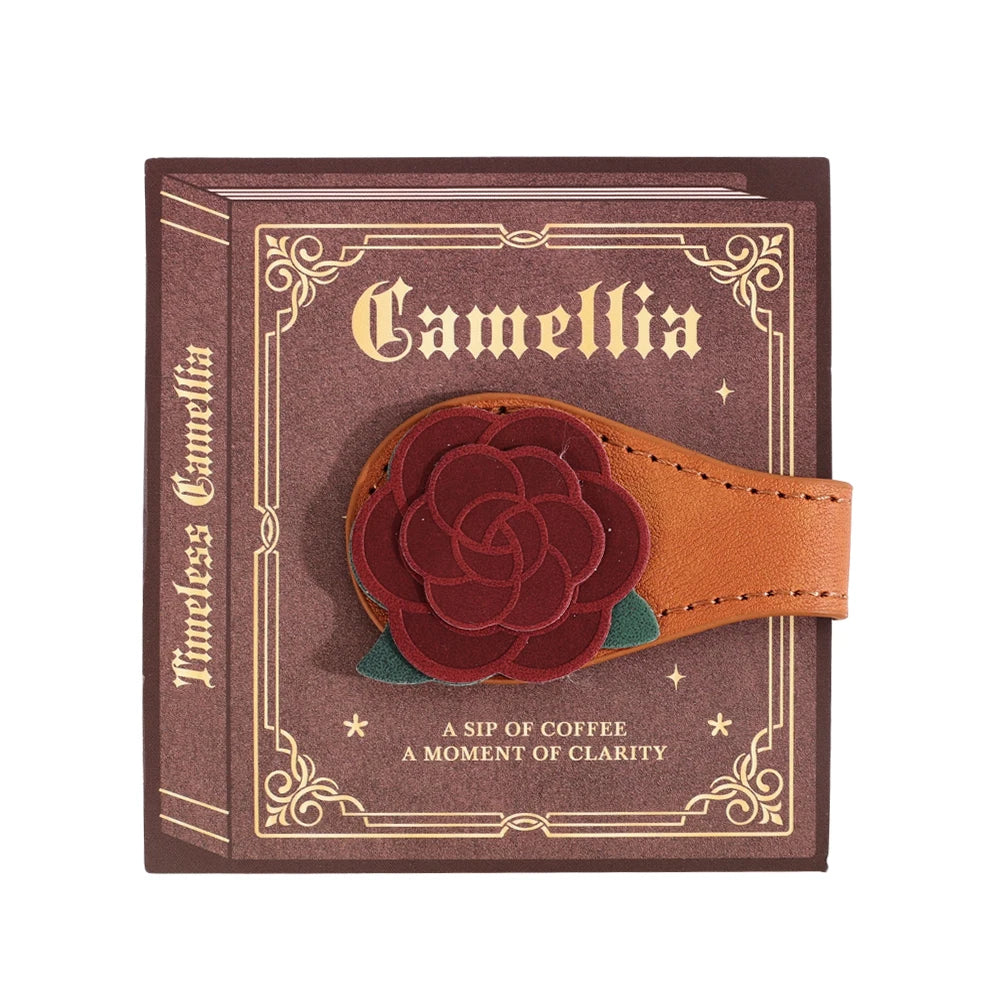 Vintage Floral Magnetic Bookmark with Tassel