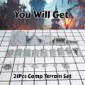 Adventurer's Camp Miniature Terrain Set