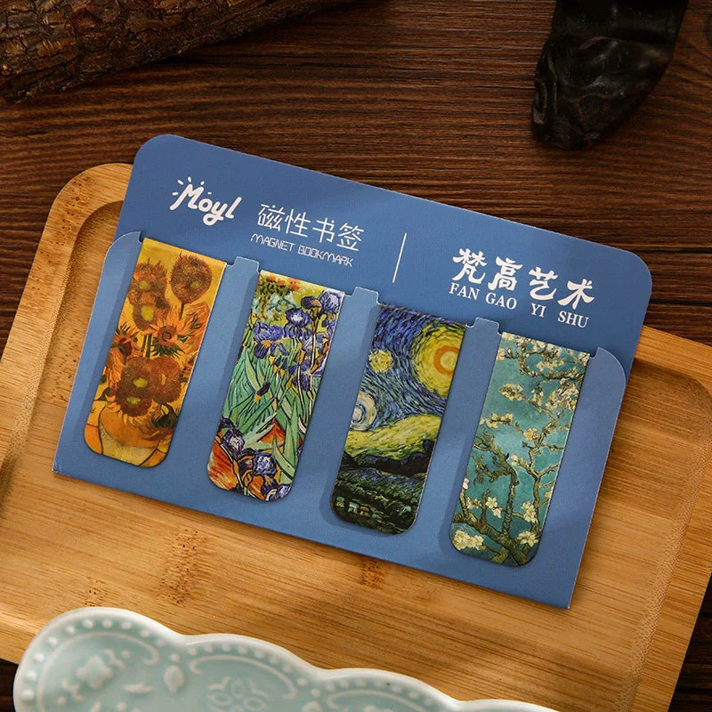 Museum Art Magnetic Bookmark Set
