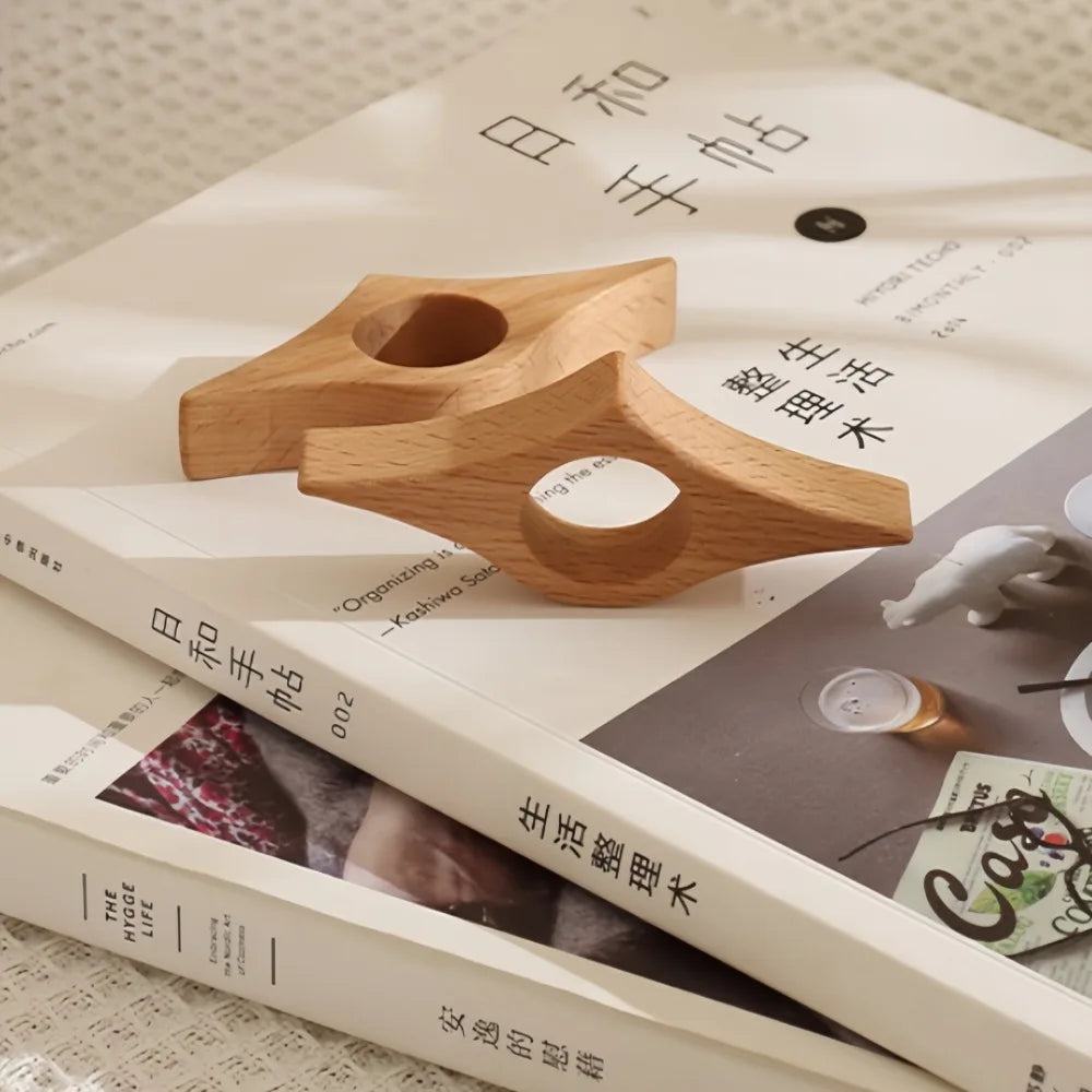 Beech Wood Thumb Page Holder