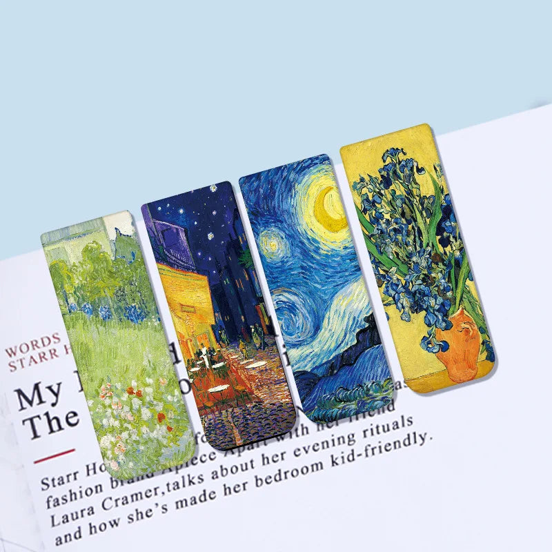 Impressionist Art Magnetic Bookmark Set