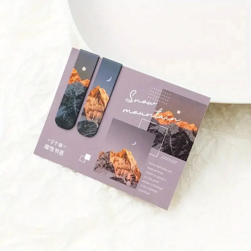 Landscape Magnetic Bookmarks - Set of 2