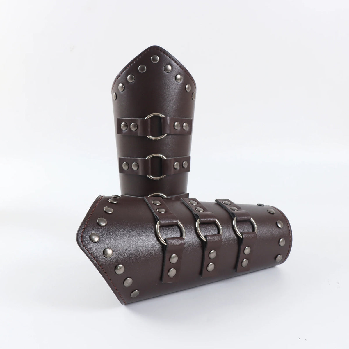 Lace-Up Medieval Cosplay Bracers