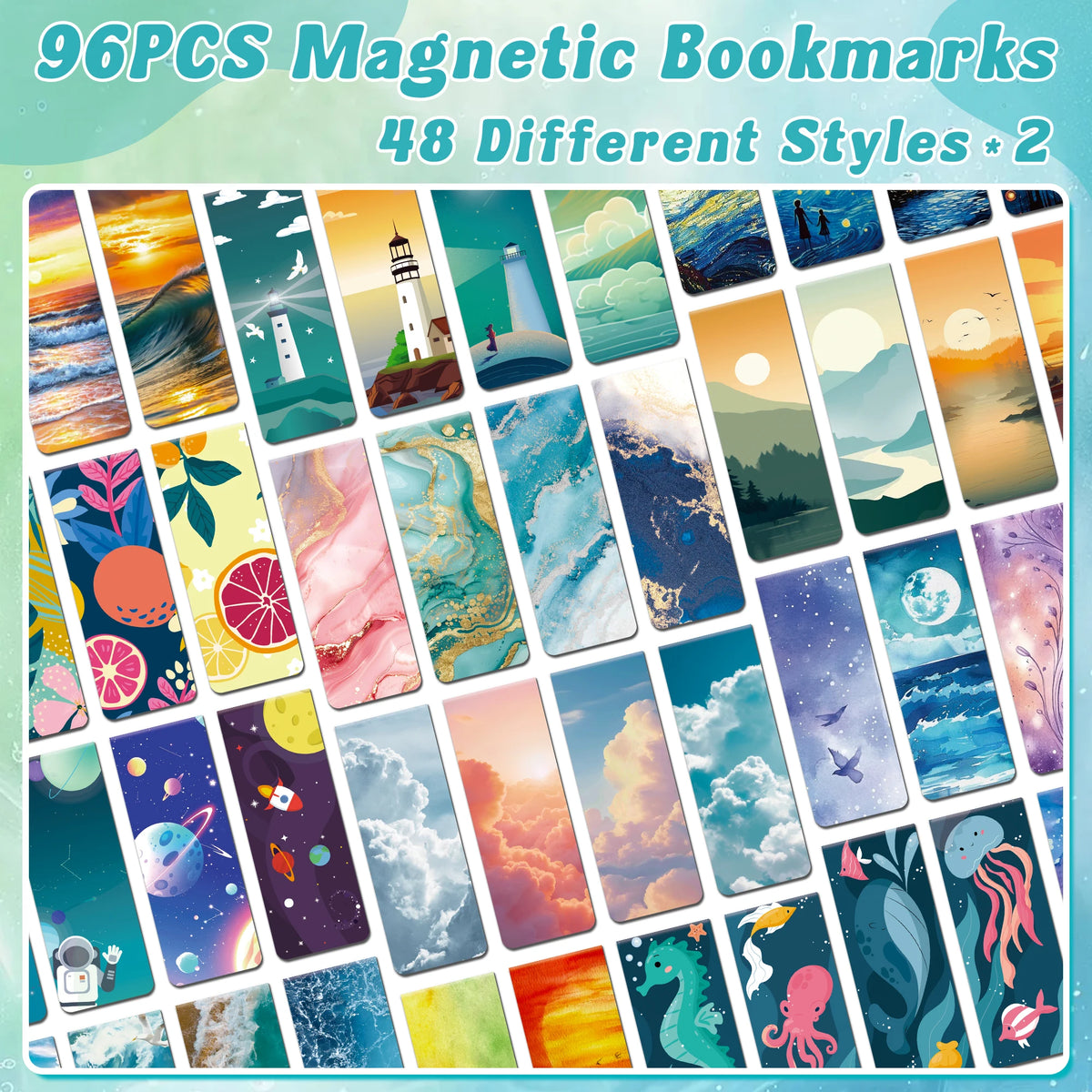 Book Club Magnetic Page Marker Set