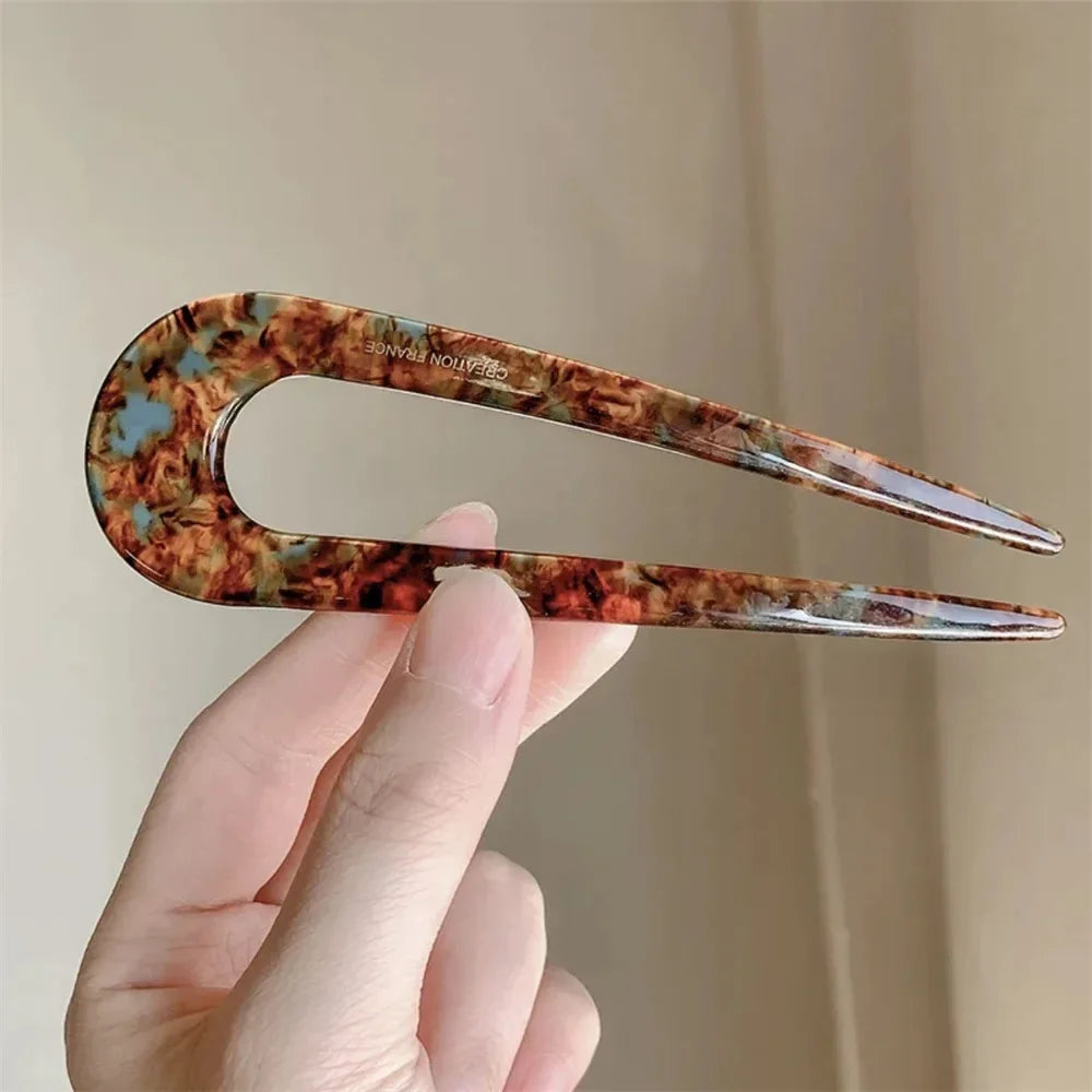 Vintage French U-Shaped Hair Fork
