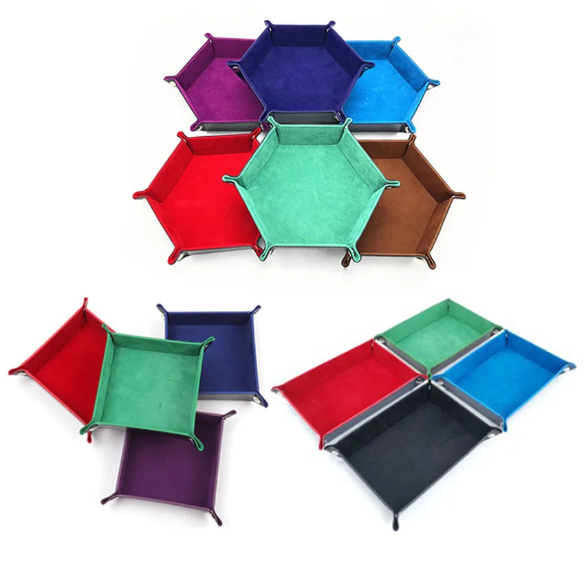 Foldable Square Dice Tray