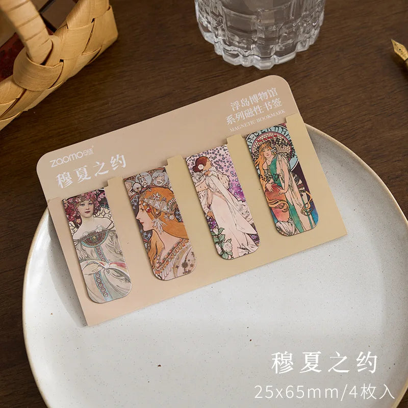 Museum Art Magnetic Bookmark Set