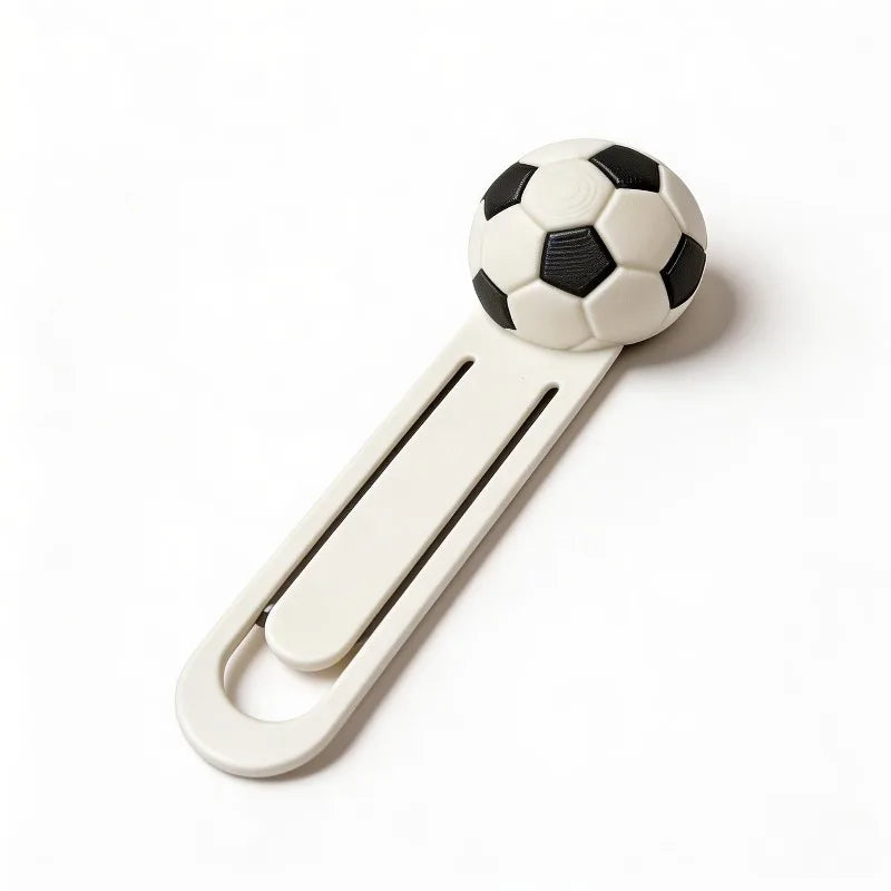 Soccer Ball Bookmark Clip