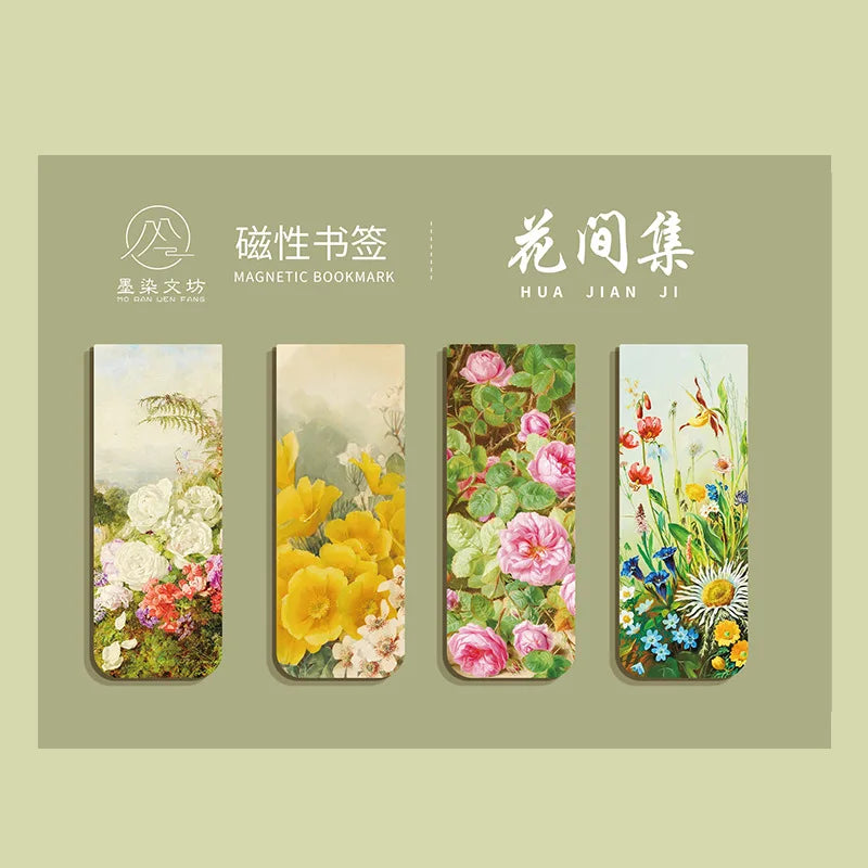 Impressionist Art Magnetic Bookmark Set