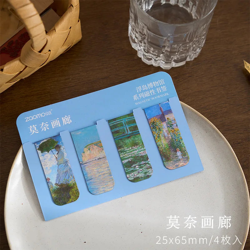 Museum Art Magnetic Bookmark Set