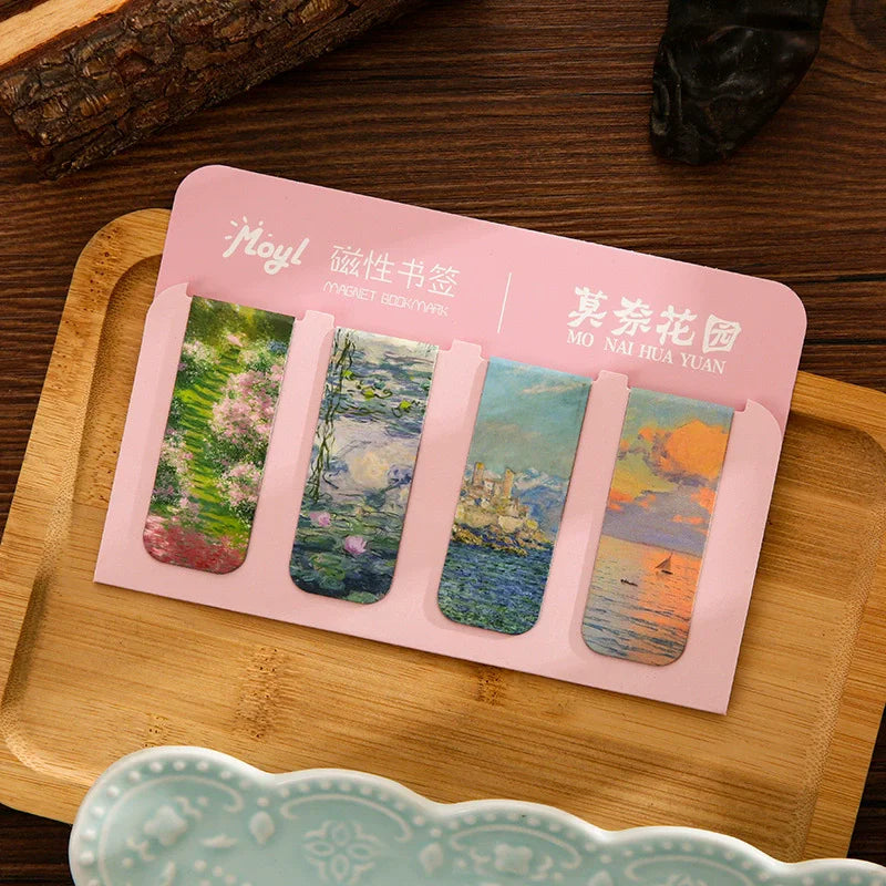 Museum Art Magnetic Bookmark Set