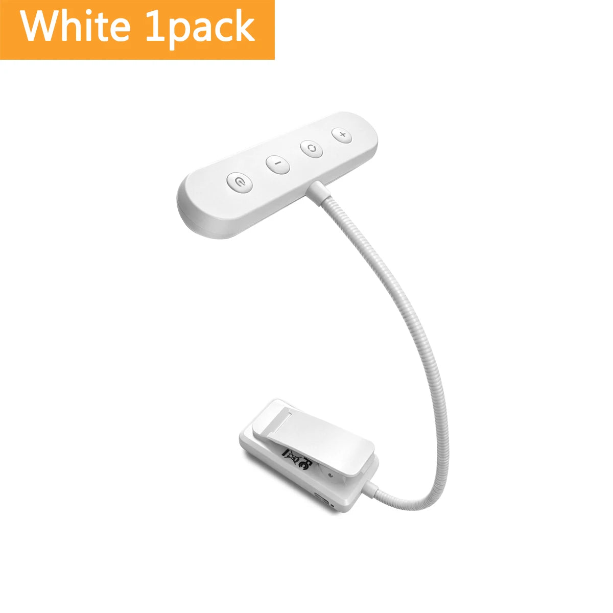 Rechargeable Flexible Clip-On Reading Light