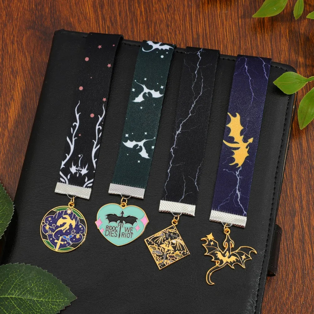 Fantasy Dragon Ribbon Bookmark Fantasy Novel Fan Book Accessory Dragon Enthusiast Book Marker School Supplies Office Stationery