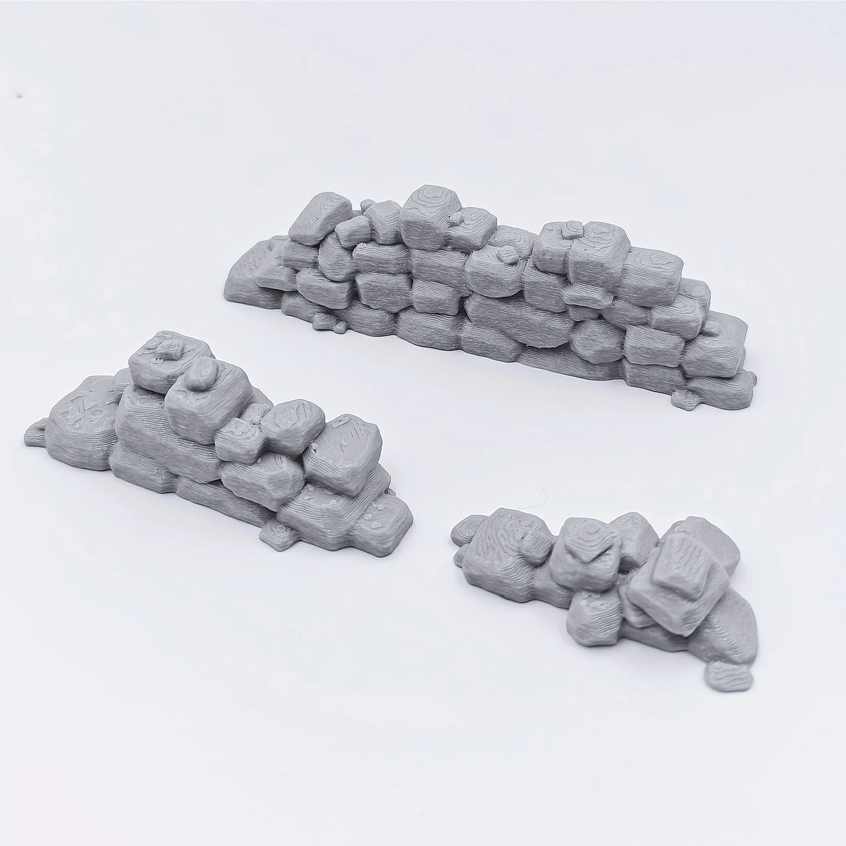 Seven-Piece Stone Wall Ruins Terrain Set