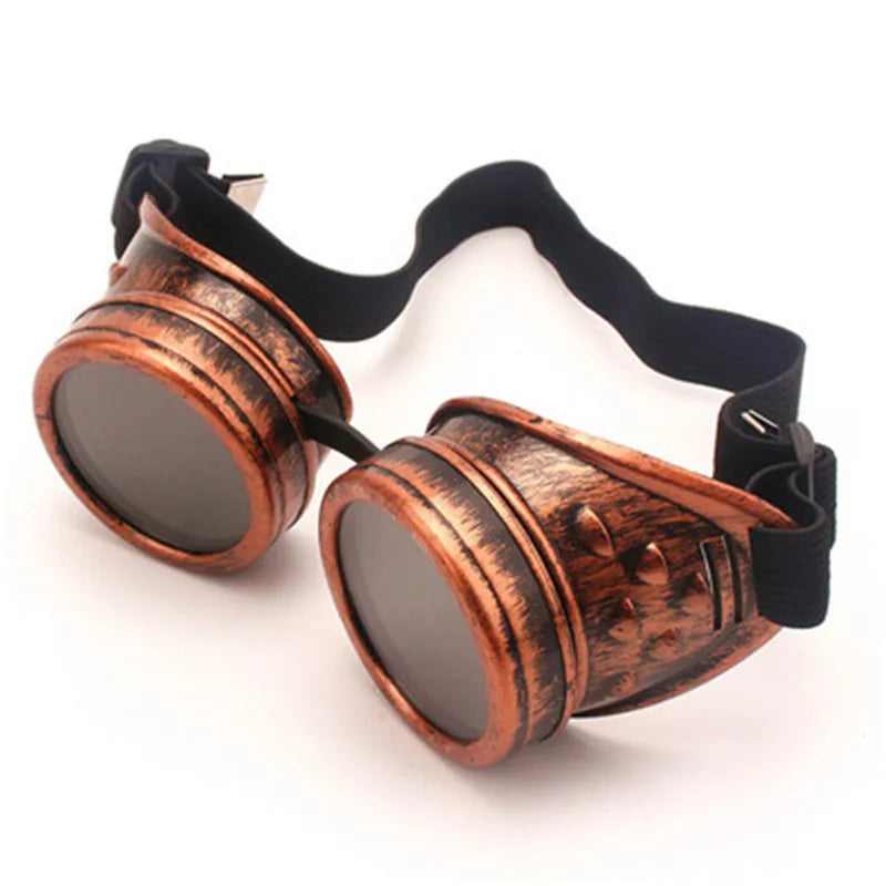 Round Steampunk Cosplay Sunglasses