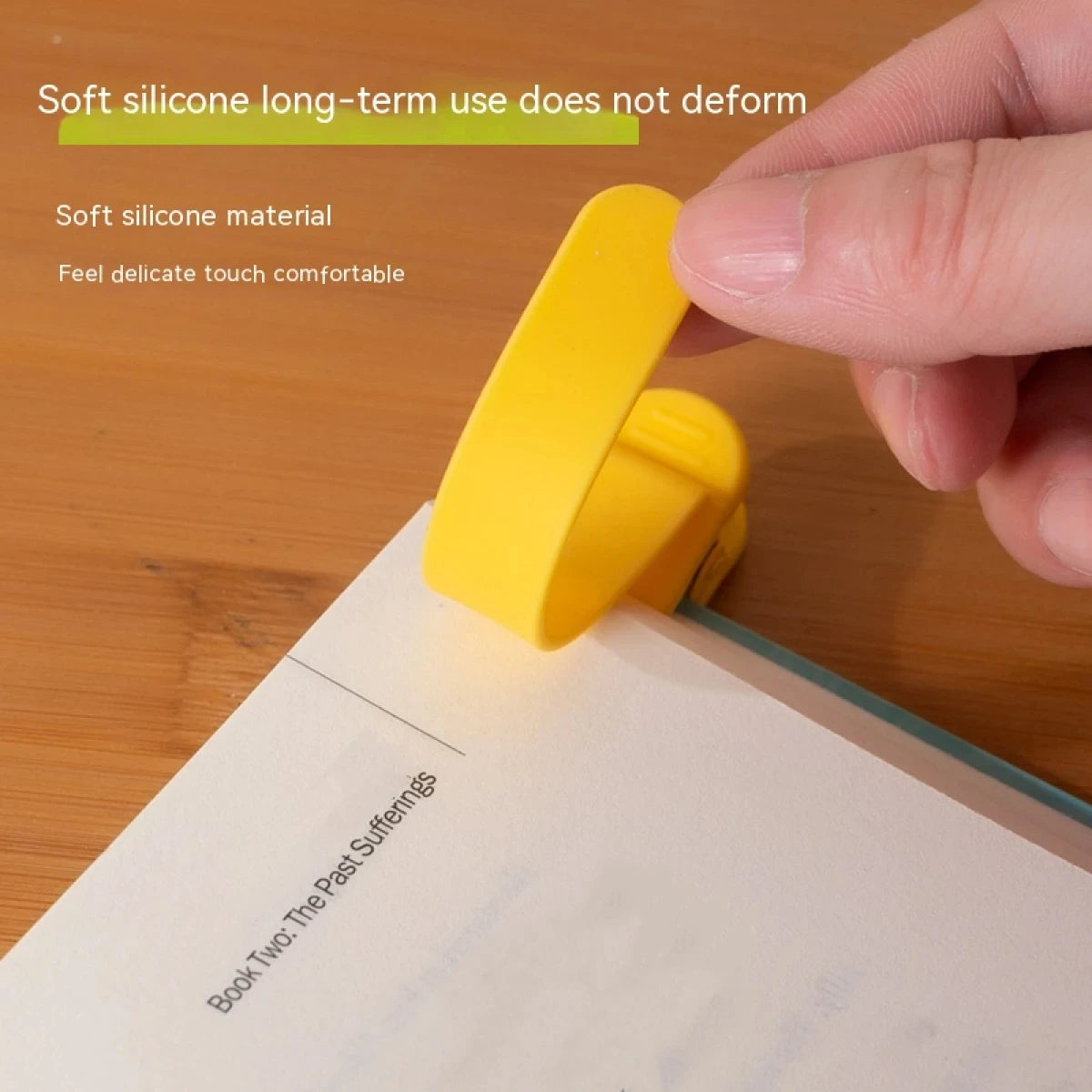 Automatic Silicone Bookmark - Single or 3-Pack