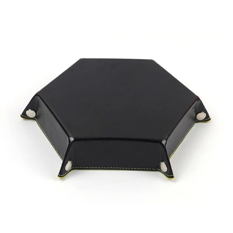 Foldable Hexagonal Dice Tray
