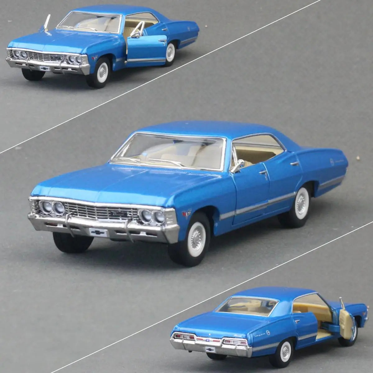 Kinsmart 1967 Chevrolet Impala Diecast Collectible - 1:43 Scale