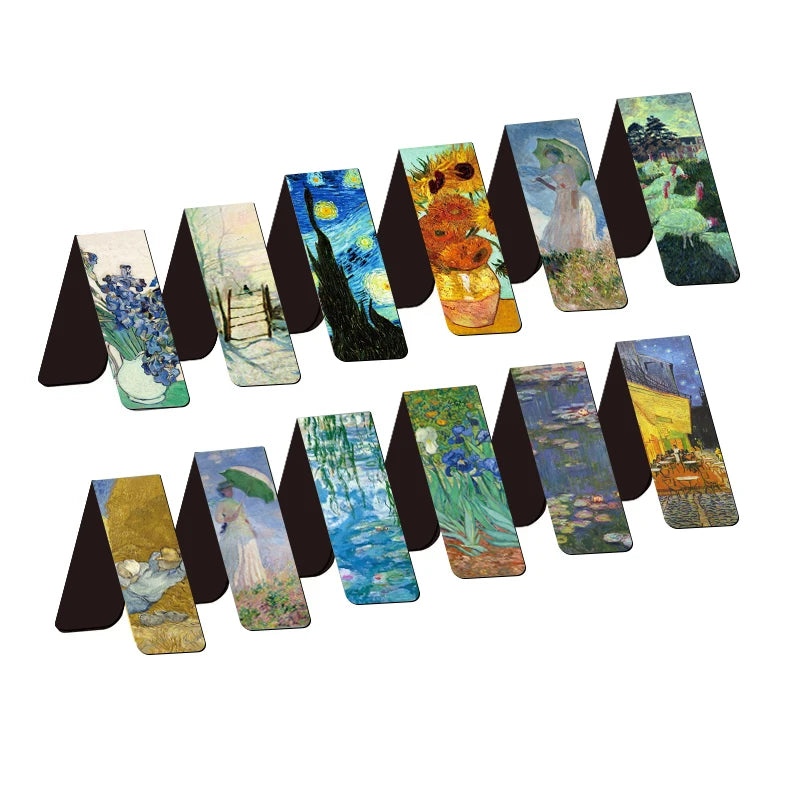 Impressionist Art Magnetic Bookmark Collection