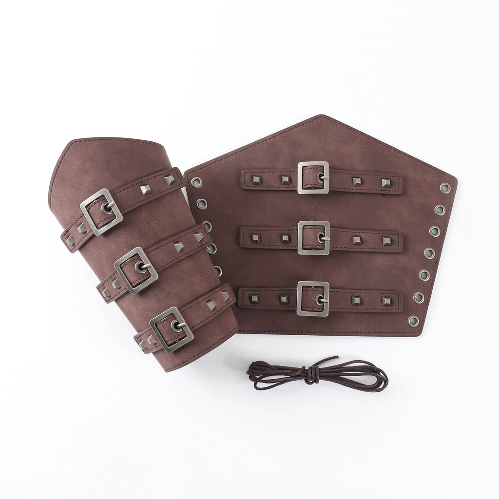 Vintage Knight Cosplay Bracer Set