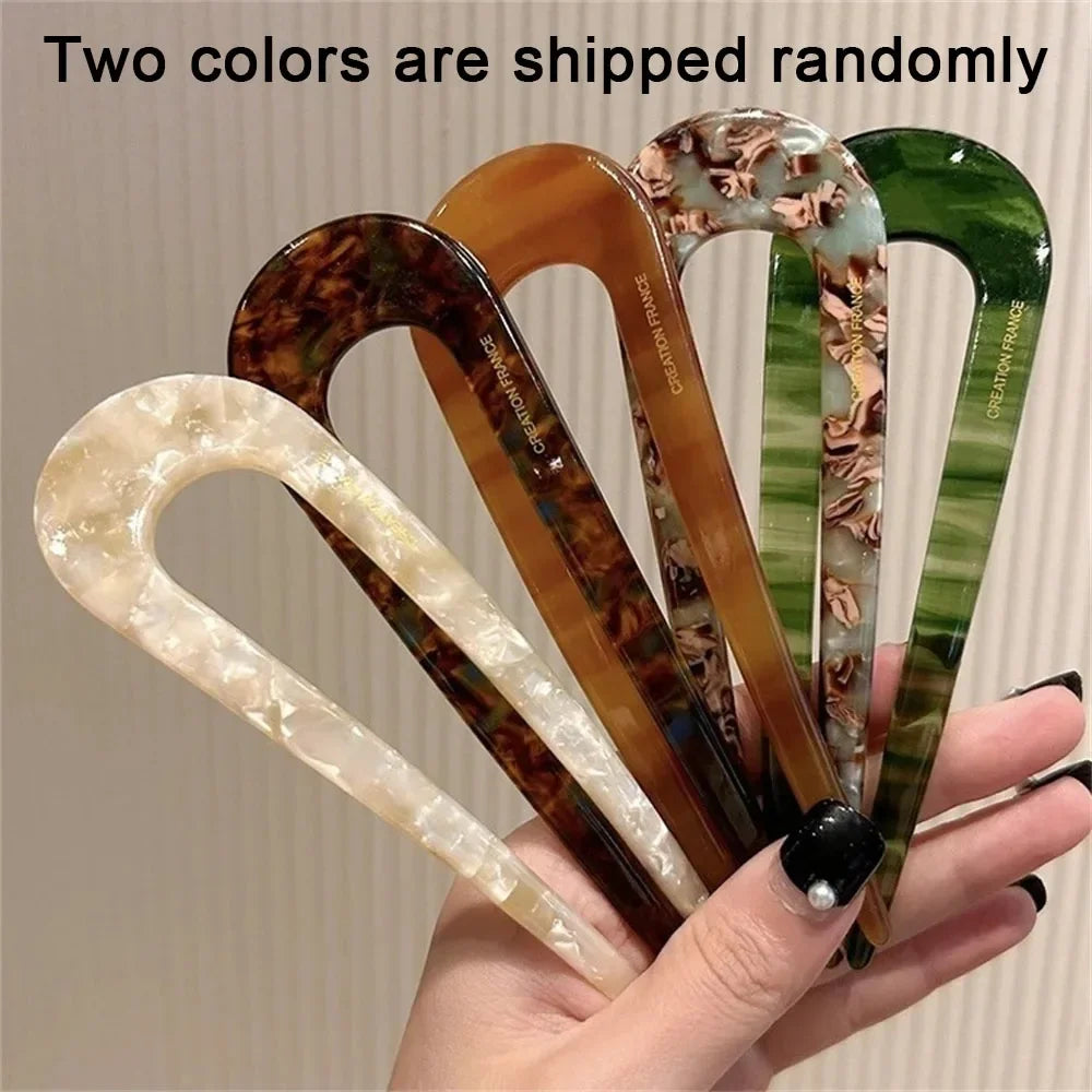 Vintage French U-Shaped Hair Fork