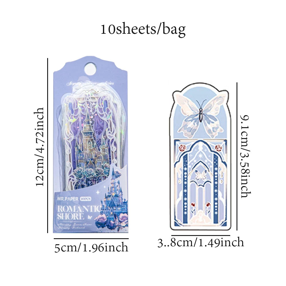 Fantasy PVC Bookmarks — Pack of 10