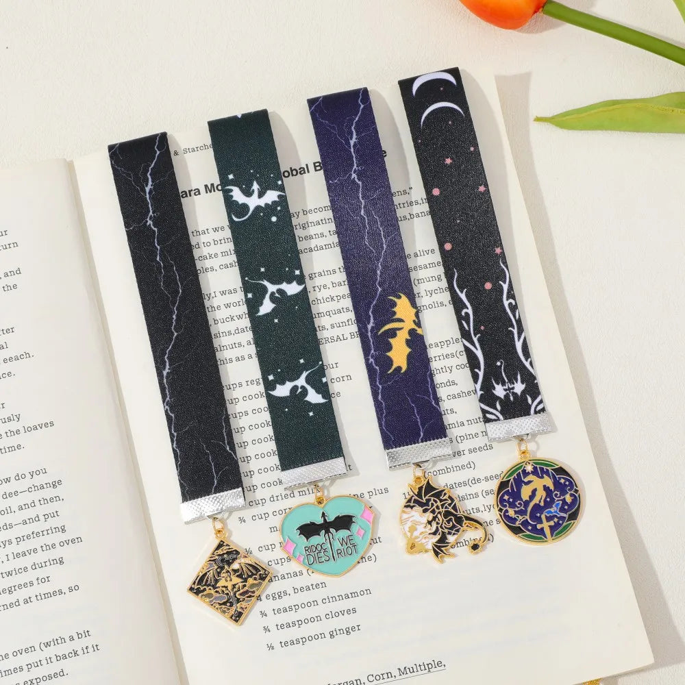 Fantasy Dragon Ribbon Bookmark Fantasy Novel Fan Book Accessory Dragon Enthusiast Book Marker School Supplies Office Stationery
