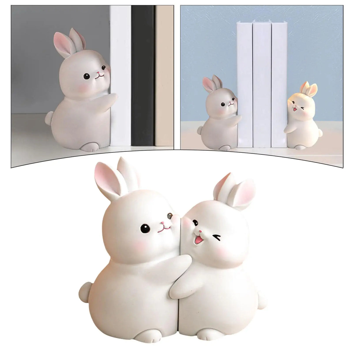 Decorative Rabbit Bookends